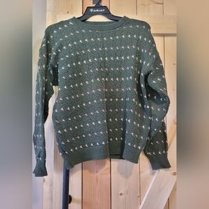 Vintage American Eagle Green 90s Sweater